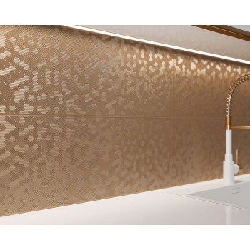 Shiny Lines Gold Heksagon Inserto E 19.8x17.1GAT.I