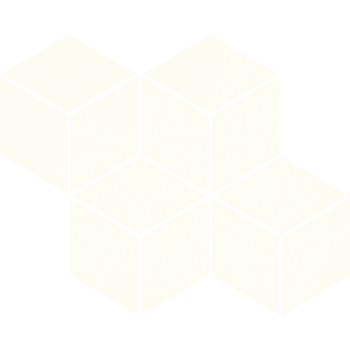 Uniwersalna Mozaika Prasowana Bianco Paradyż Romb Hexagon 20.4x23.8 GAT.I