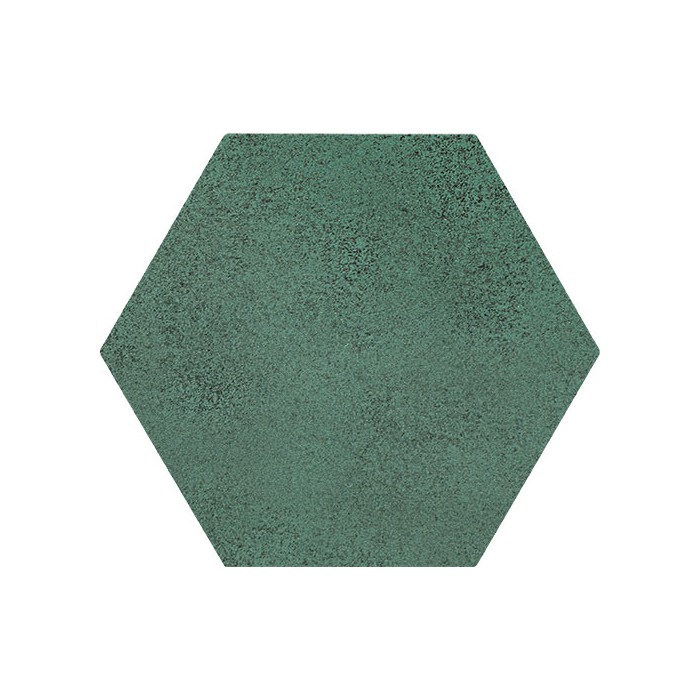 Burano green hex 11x12,5 Gat.1