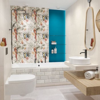 HAPPINESS GREY SCIANA STRUKTURA MAT DEKOR MIX 30X60 G.I