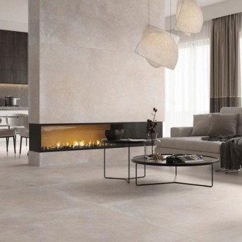 LA MANIA MODERN CONCRETE IVORY GRES SILKY CRISTAL LAPPATO REKTYFIKOWANY  79,7X79,7 GAT.I