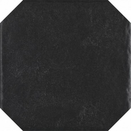 MODERN NERO GRES SZKL. STRUKTURA OCTAGON 19,8X19,8 G1