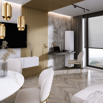 Lamele ścienne Lamelio Olmo OAK GOLD II