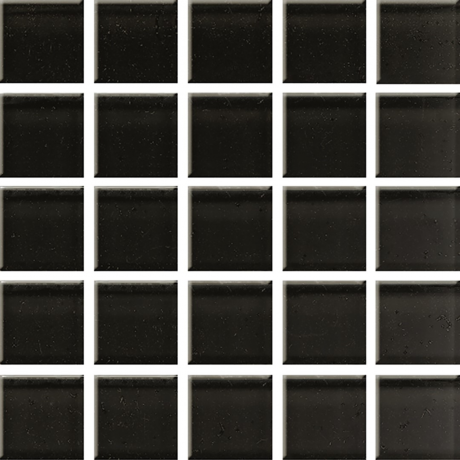 MOZAIKA BLACK GLASS 25X25 G.1