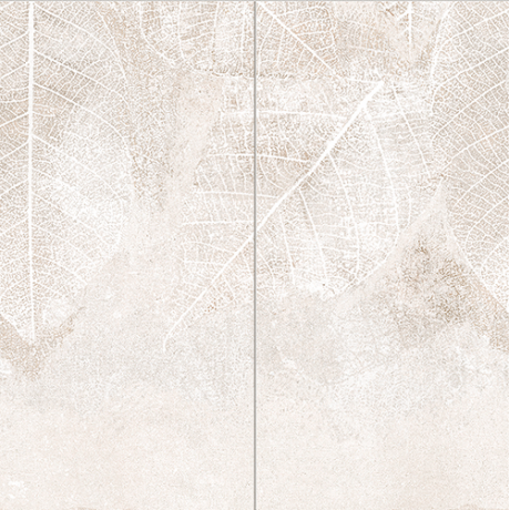 Obraz gresowy 2-elementowy Clarity leaves B 119,8x119,8 Gat.1
