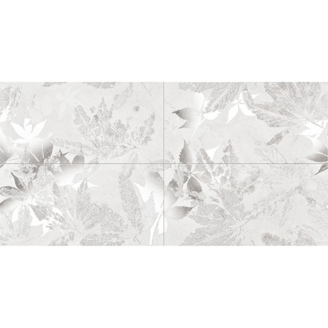 Dekor ścienny 4-elementowy Efemera leaves 119,8x59,8 Gat.1