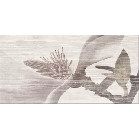 TRENDY WOOD BEIGE INSERTO FLOWER B 29,7X59,8 P