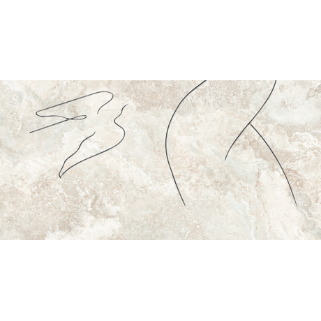 Dekor gresowy ścienny Teri Soft Line A 119,8x59,8x0,8 Gat.1