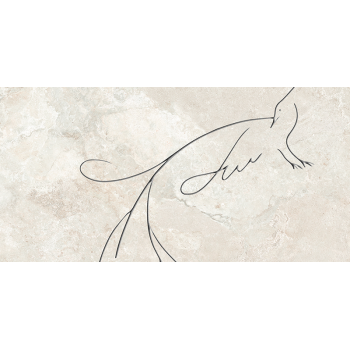 Dekor gresowy ścienny Teri...