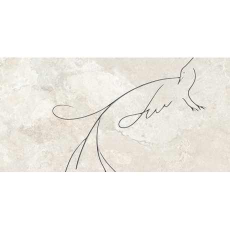 Dekor gresowy ścienny Teri Soft Line C 119,8x59,8x0,8 Gat.1