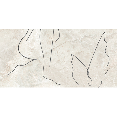 Dekor gresowy ścienny Teri Soft Line D 119,8x59,8x0,8 Gat.1