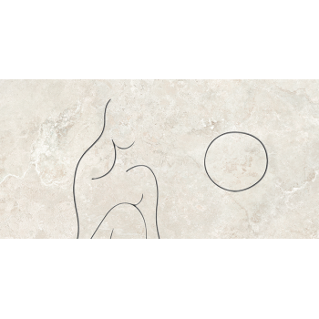 Dekor gresowy ścienny Teri...